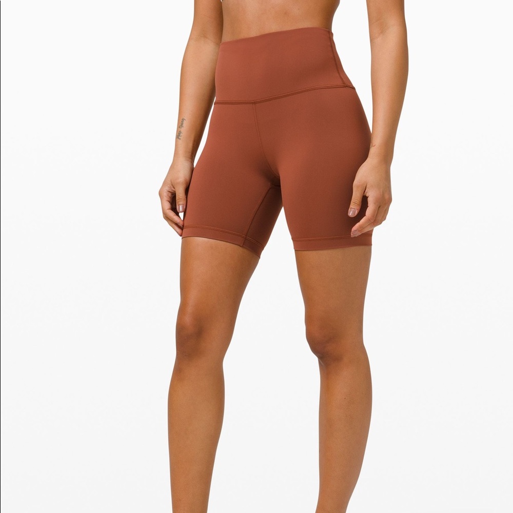 Lululemon Athletica Rust Biker Short 6